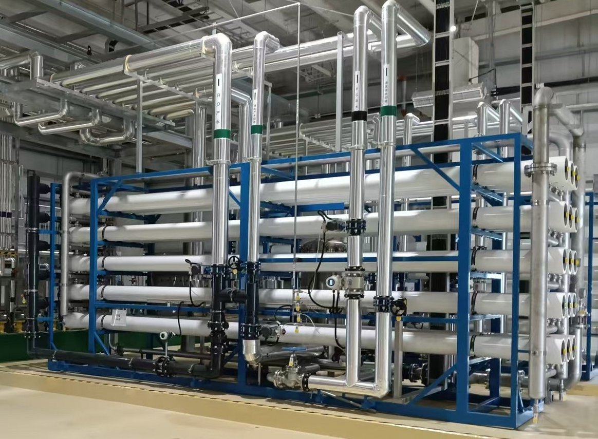 RO water treatment equipment installed at TOTO India Industries Pvt. Ltd.